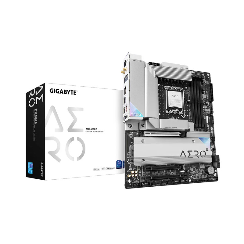 Gigabyte Z790 Aero G WiFi DDR5 LGA 1700 Intel ATX Gaming Motherboard - اللوحة الأم
